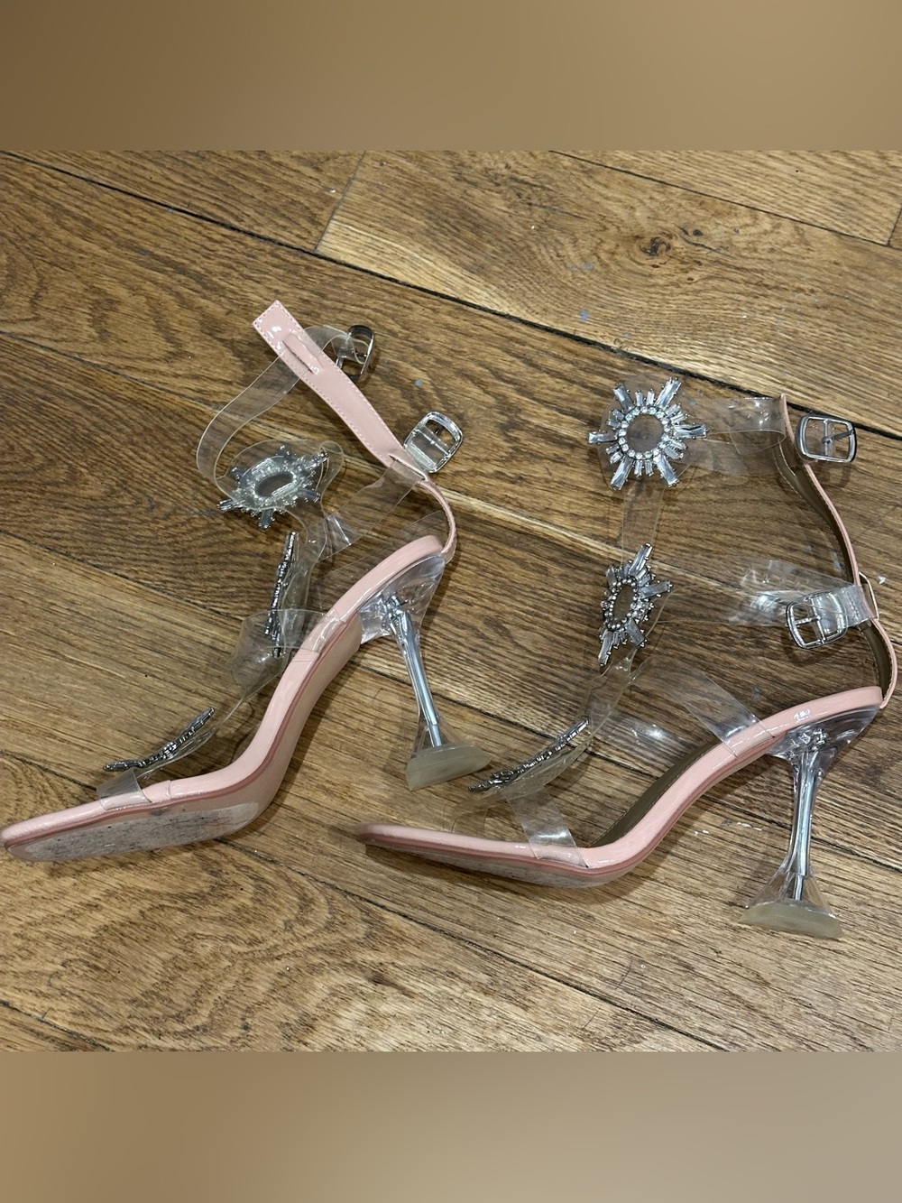 Fashion Nova Bejeweled Heels
